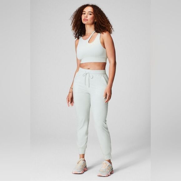 Fabletics High-Waisted Performance Jogger Size XL in Mint‎ Grey NWT in packaging - Picture 4 of 8